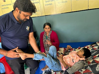 Child in therapy session